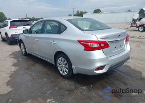 2016 Nissan Sentra S z USA, uszkodzony, nr VIN 3N1AB7AP5GY237413